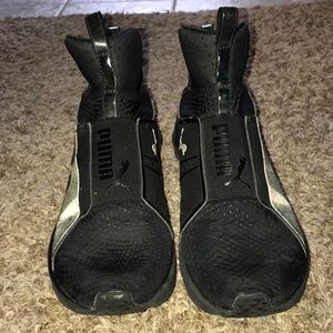 High top Puma sneakers